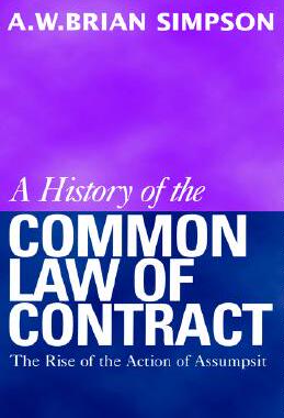 【预售】A History of the Common Law of Contract: Volume I