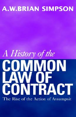 【预售】A History of the Common Law of Contract: Volume I