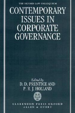 【预售】Contemporary Issues in Corporate Governance