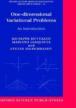 【预售】One-Dimensional Variational Problems: An