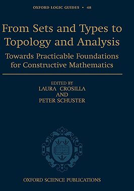 【预售】From Sets and Types to Topology and Analysis: