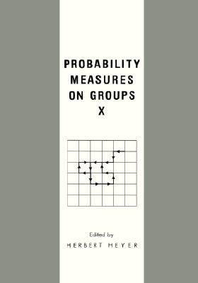 【预售】Probability Measures on Groups X