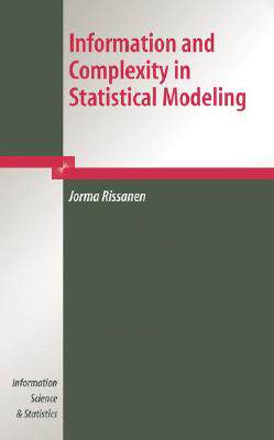【预售】Information and Complexity in Statistical Modeling