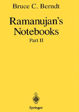 【预售】Ramanujan's Notebooks: Part II