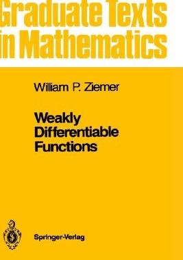 【预售】Weakly Differentiable Functions: Sobolev Spaces and