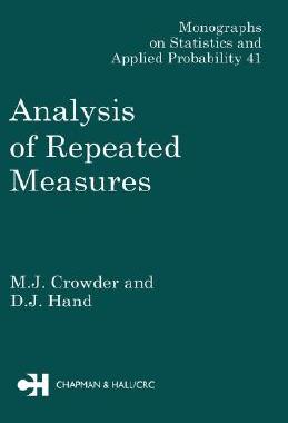 【预售】Analysis of Repeated Measures