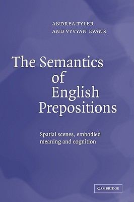 【预售】The Semantics of English Prepositions: Spatial