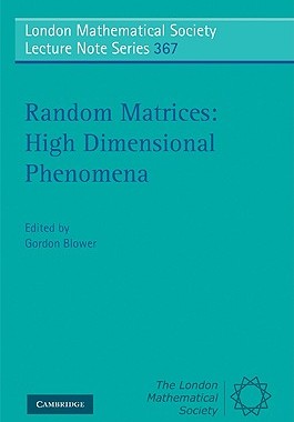 【预售】Random Matrices: High Dimensional Phenomena