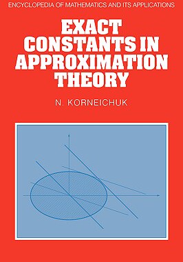 【预售】Exact Constants in Approximation Theory
