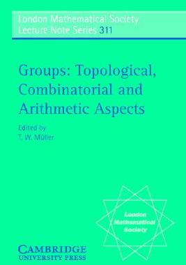 【预售】Groups: Topological, Combinatorial and Arithmetic