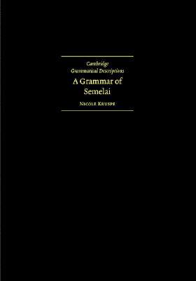 【预售】A Grammar of Semelai - 封面
