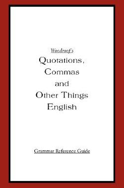 【预售】Woodroof's Quotations, Commas and Other Things