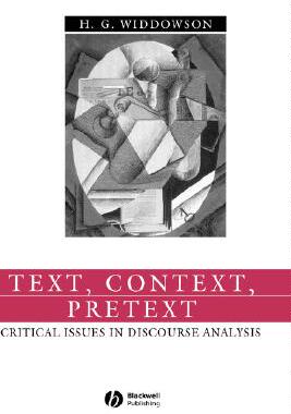 【预售】Text, Context, Pretext - Critical Issues In