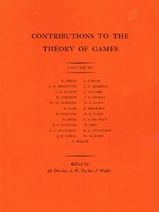 【预售】Contributions to the Theory of Games
