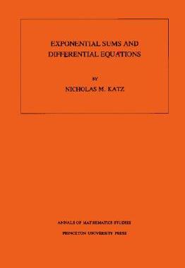 【预售】Exponential Sums and Differential Equations.