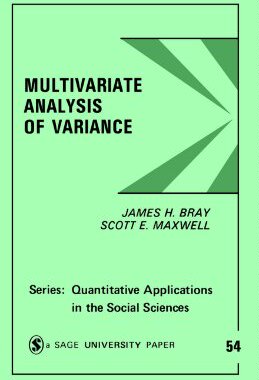 【预售】Multivariate Analysis of Variance
