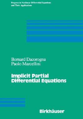 【预售】Implicit Partial Differential Equations