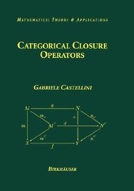【预售】Categorical Closure Operators