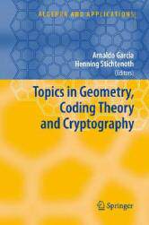 【预售】Topics in Geometry, Coding Theory and Cryptography