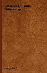 Finite Calculus Differences 预售