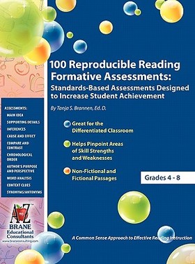 【预售】100 Reproducible Reading Formative Assessments: