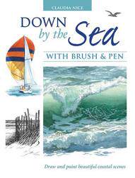 【预售】Down by the Sea with Brush & Pen: Draw and Paint