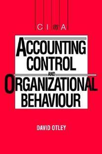 预售 Organisational Accounting and Behaviour Control