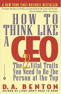 CEO 预售 Like The Traits Vital How You Think