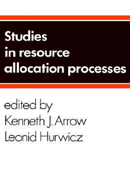 【预售】Studies in Resource Allocation Processes