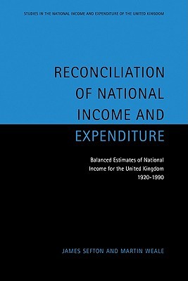 【预售】Reconciliation of National Income and Expenditure: