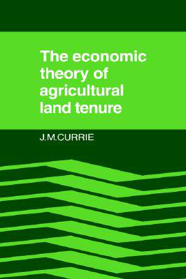 【预售】The Economic Theory of Agricultural Land Tenure