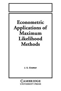【预售】Econometric Applications of Maximum Likelihood