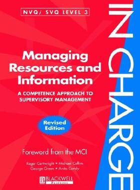 【预售】Managing Resources And Information: A Competence