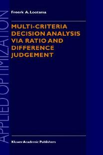 Criteria Decision Analysis Ratio Multi Via and 预售