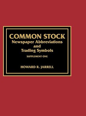 【预售】Common Stock Newspaper Abbreviations and Trading