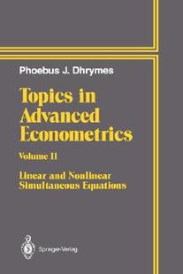 Advanced Econometrics Topics Volume Linear 预售