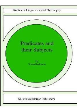 【预售】Predicates and Their Subjects