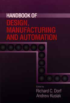 【预订】Handbook Of Design, Manufacturing And Automation