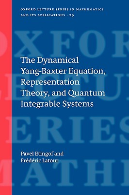 【预订】The Dynamical Yang-Baxter Equation, Representation