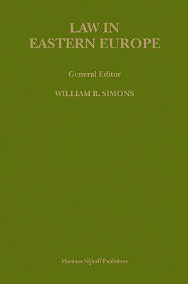 【预订】Law in Eastern Europe, the Impact of Perestroika on