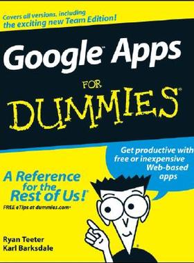 【预售】Google Apps For Dummies