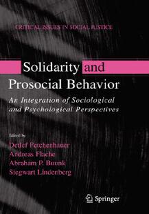 【预售】Solidarity and Prosocial Behavior: An Integration of