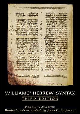 【预售】Williams' Hebrew Syntax