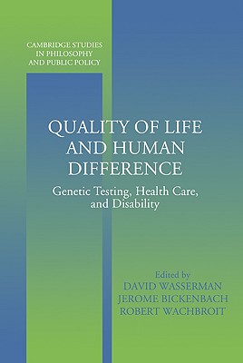 【预售】Quality of Life and Human Difference: Genetic