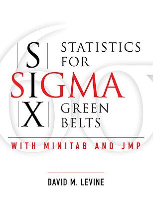 【预售】Statistics for Six SIGMA Green Belts with Minitab