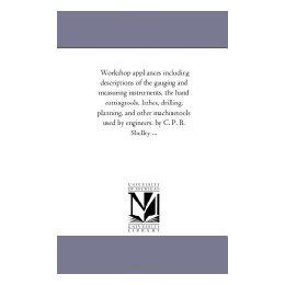 【预售】Workshop Appliances Including Descriptions of the