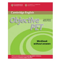 【预售】Objective PET Workbook Without Answers