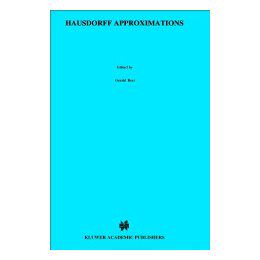 【预售】Hausdorff Approximations