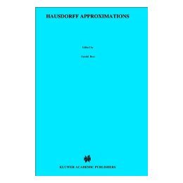 【预售】Hausdorff Approximations