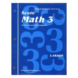 【预售】Saxon Math 3: Student Workbook Set First Edition
